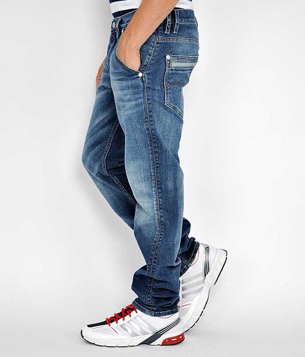 Levis Men Jeans With Lycra Denim Slim 