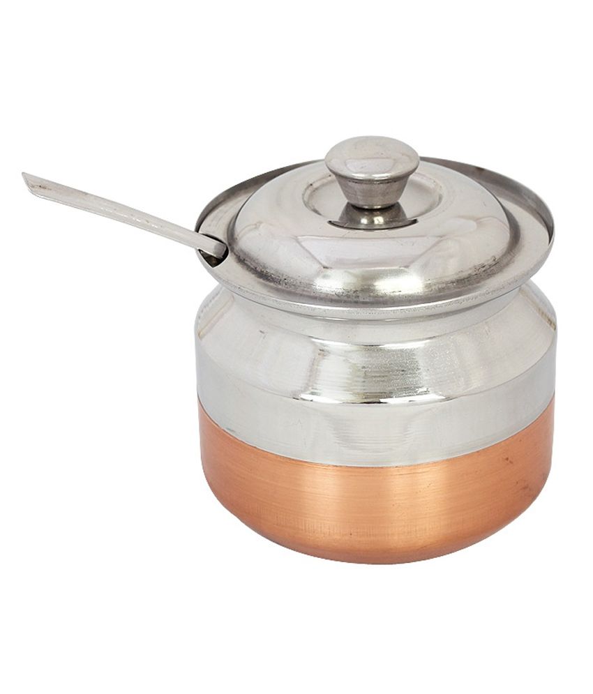Kaveri Copper Bottom Oil Container Sagar Ghee Pot S3 340 ml Buy Online