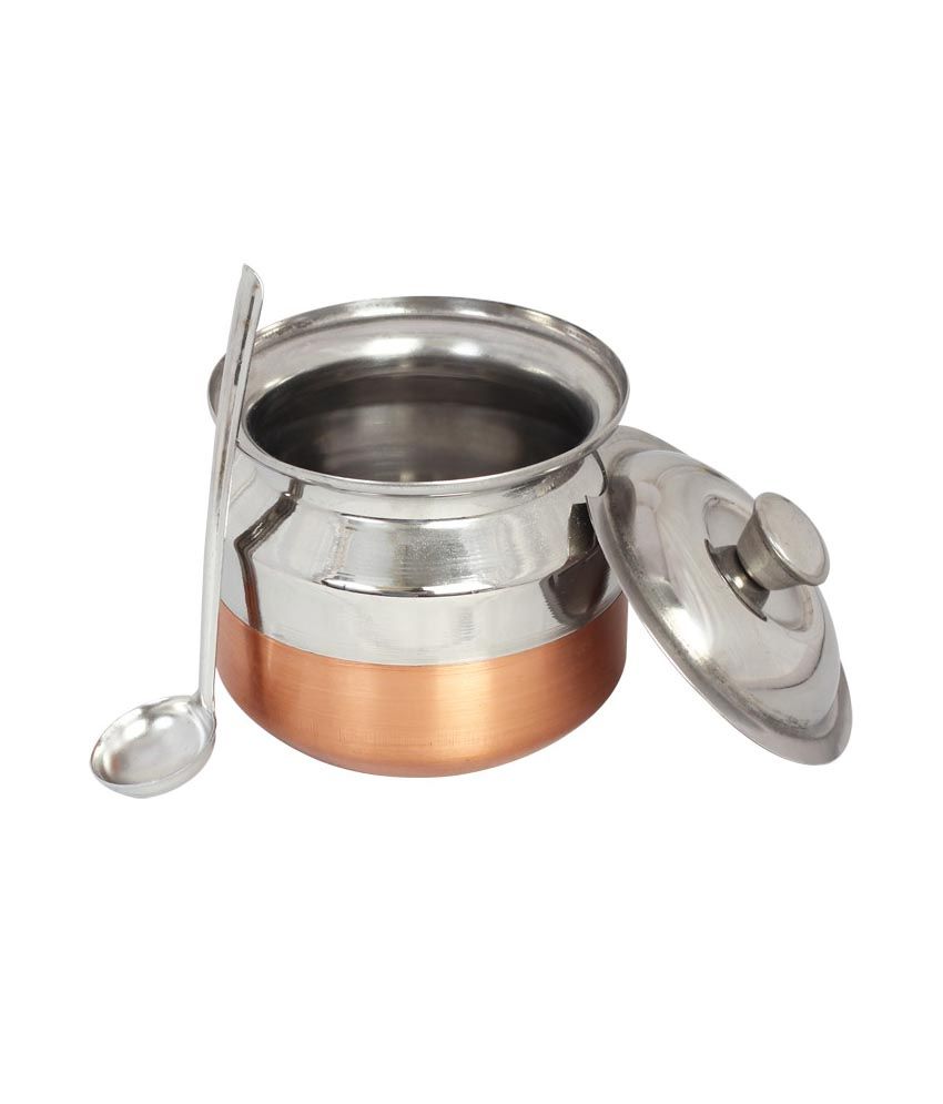 Kaveri Copper Bottom Oil Container Sagar Ghee Pot S3 340 ml Buy Online