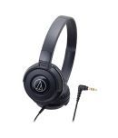 Audio Technica ATH-S100 BK Portable On Ear Headphones - Black Without Mic