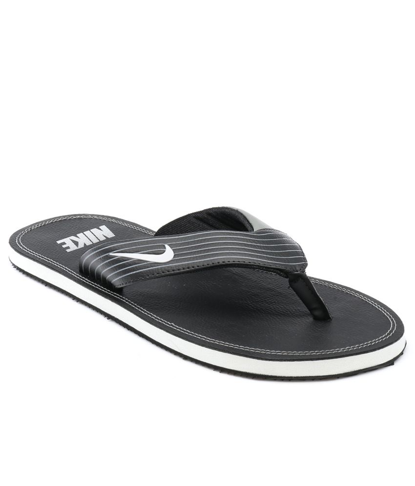 Buy Nike Black Flip Flops for Men | Snapdeal.com