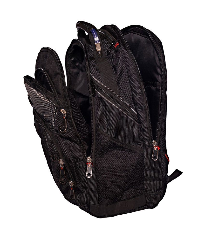 Swissgear Black & Grey Backpack 9336 Buy Swissgear Black & Grey