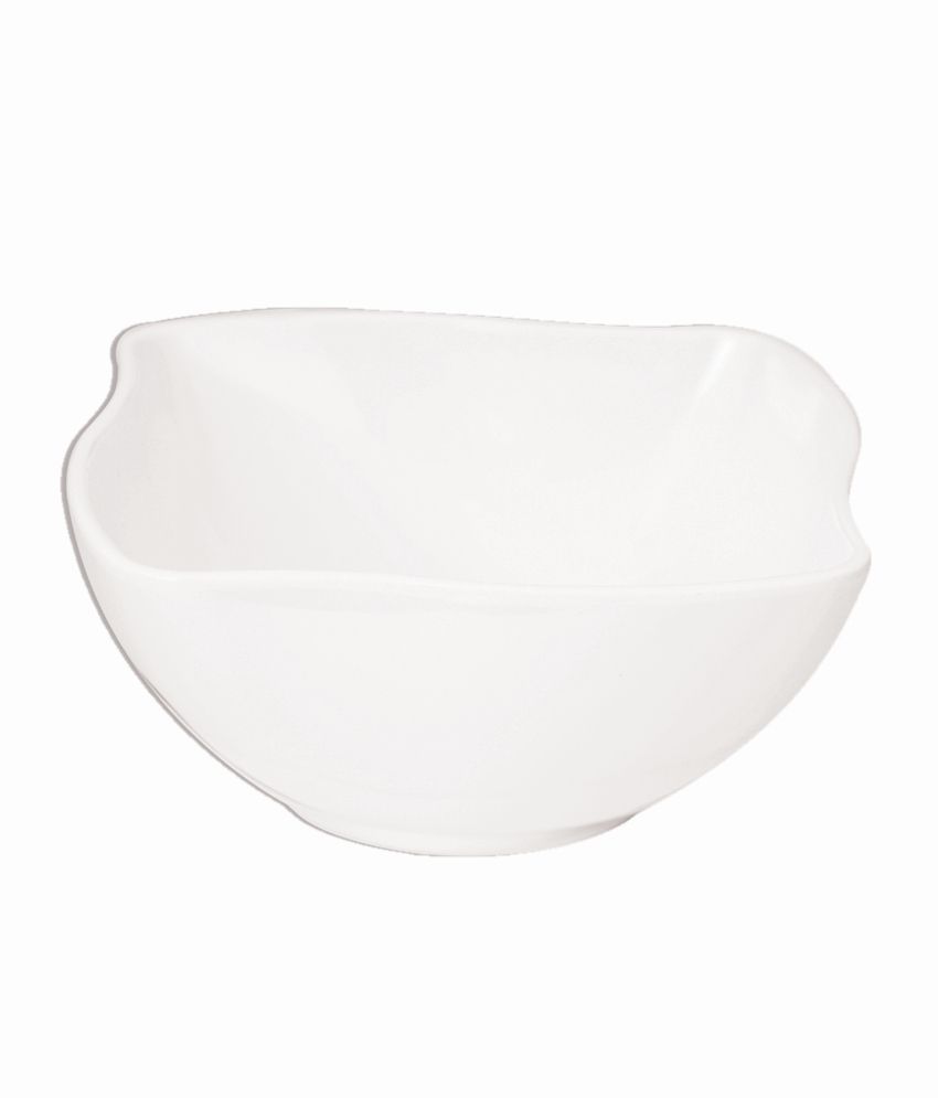 Iveo White Melamine Snack Bowl Set Buy Online at Best Price in India