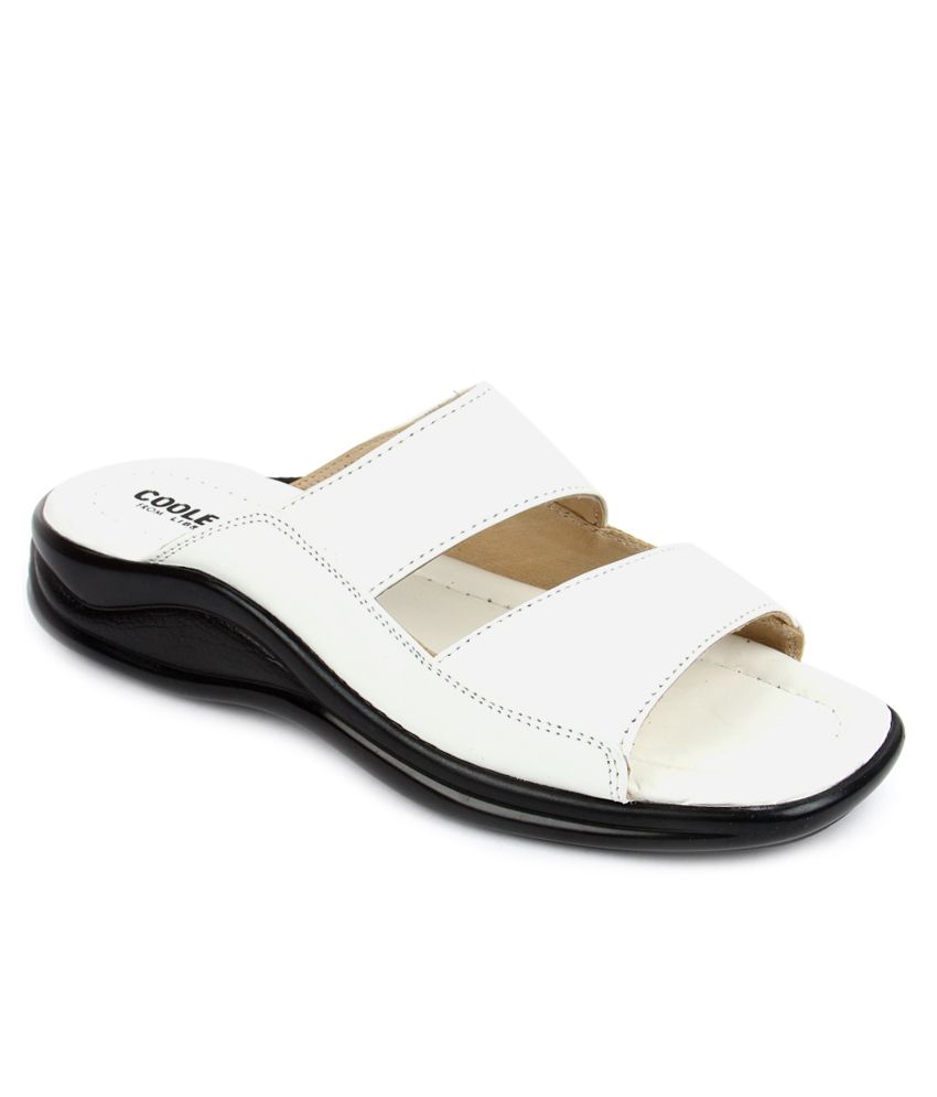 Liberty White Slippers (coolers) Price 