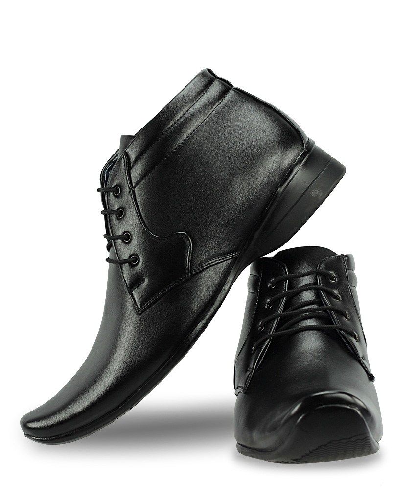 Office Gear Black Formal Shoes Price In India Office Gear Black Formal Shoes