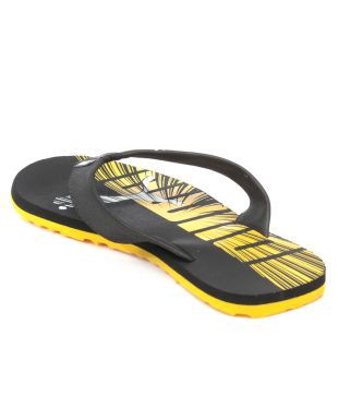 puma florida dp yellow slippers