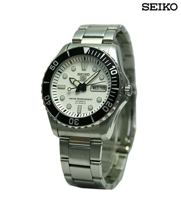 seiko white dial watches
