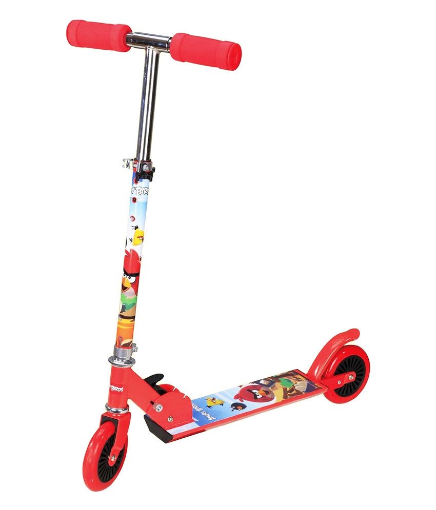 Excel Innovators Angry  Birds  Theme Two Wheeler Scooter  