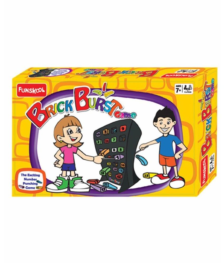 Funskool Brick Burst kids educational playing toy Game kids educational playing toy Games Buy