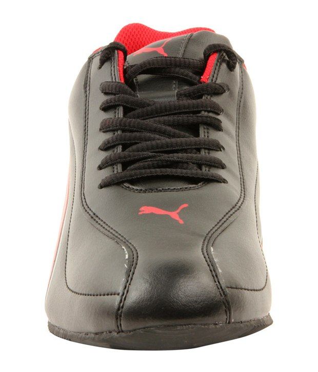 puma black shoes without laces