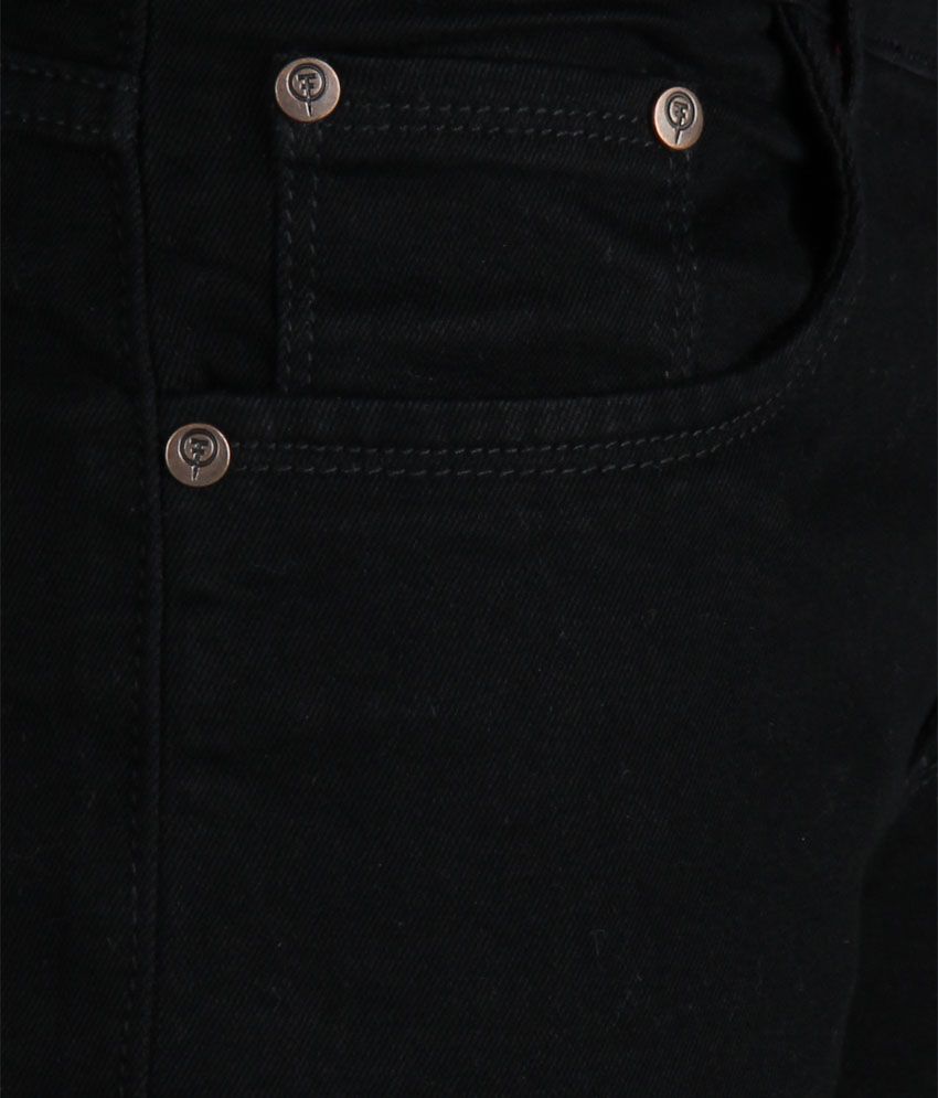 Fever Black Slim Fit Jeans - Buy Fever Black Slim Fit Jeans Online at ...