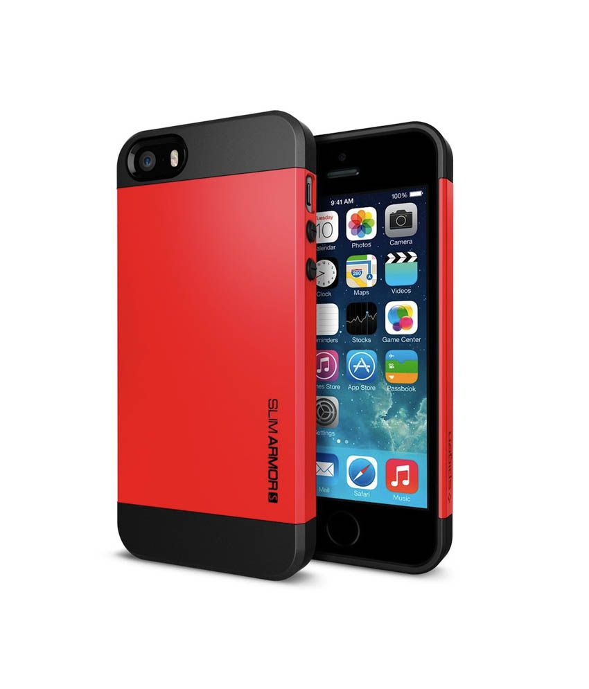 Bracevor Slim Armor Back Case Cover For Apple Iphone 5/5s ...