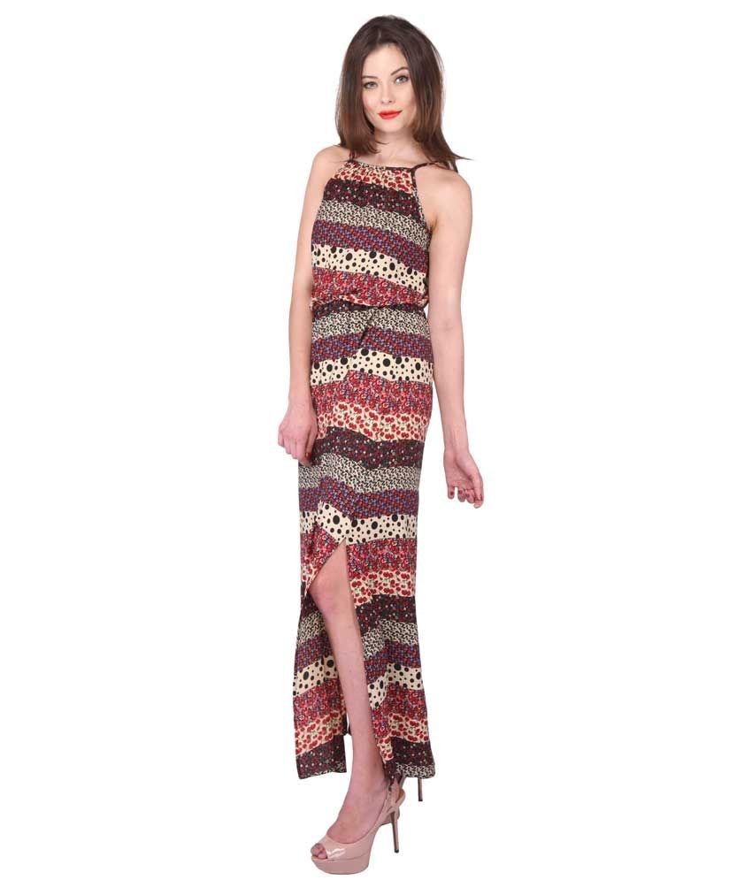 polyester maxi
