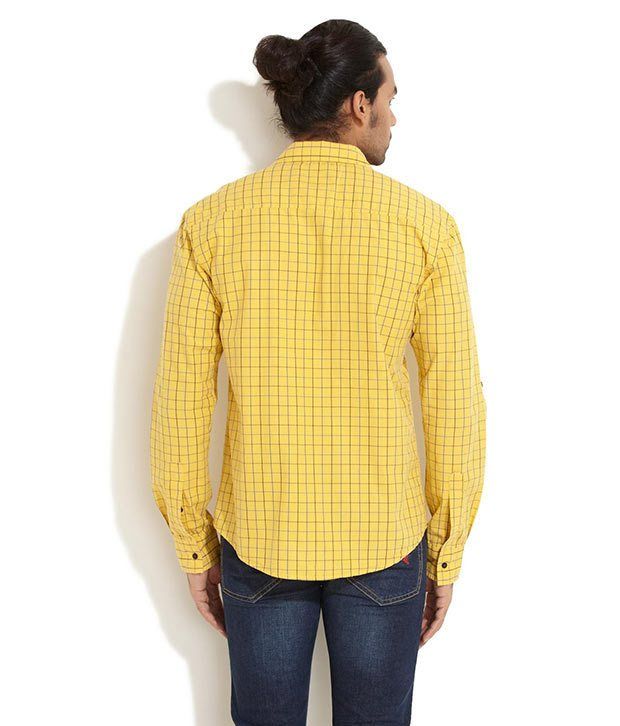 canary yellow show shirt