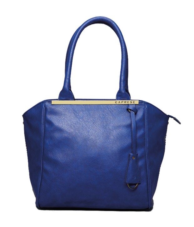 Caprese TEMERLGLBLU Blue Handbag - Buy Caprese TEMERLGLBLU Blue Handbag ...