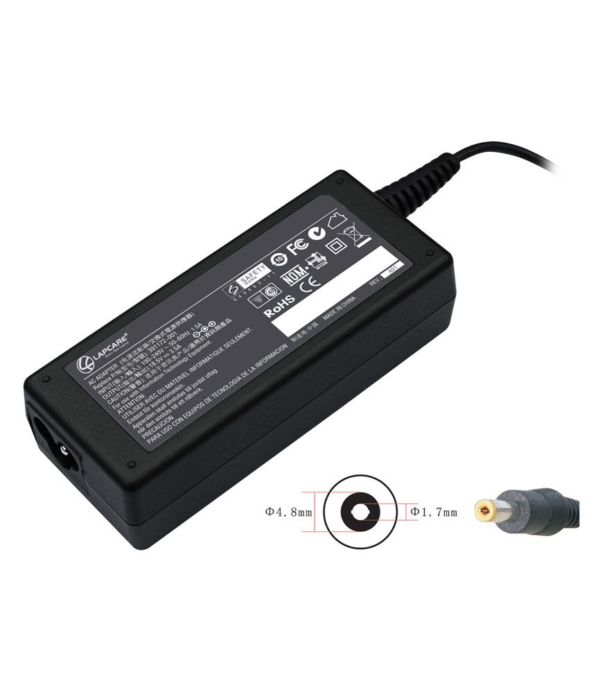     			Lapcare Laptop adapter compatible For HP