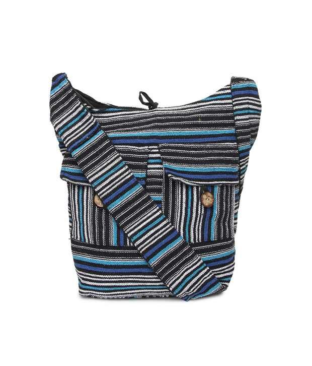 branded black sling bags