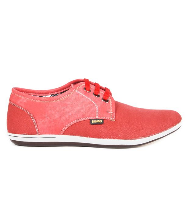 Nubon Red Casual Shoes - Buy Nubon Red Casual Shoes Online at Best ...