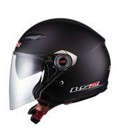 LS2 - Helmet - OF569 -Deattachable- Matte Black [Size : 58cms]