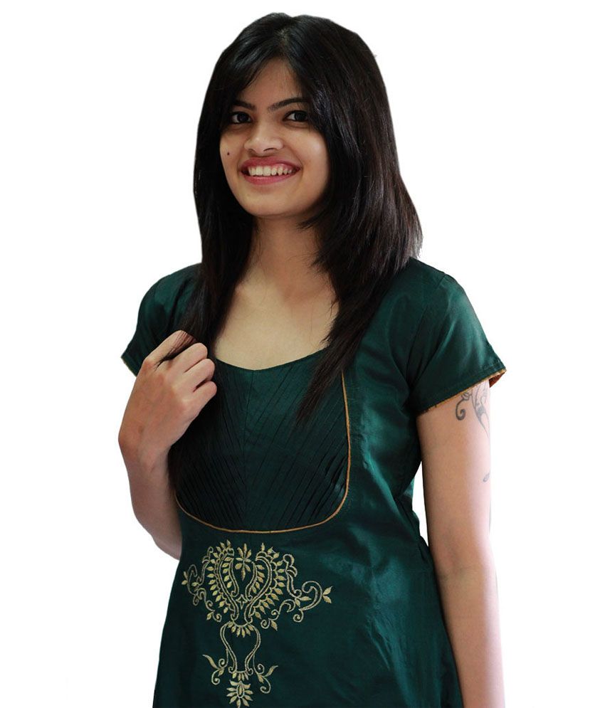 green kurtis online