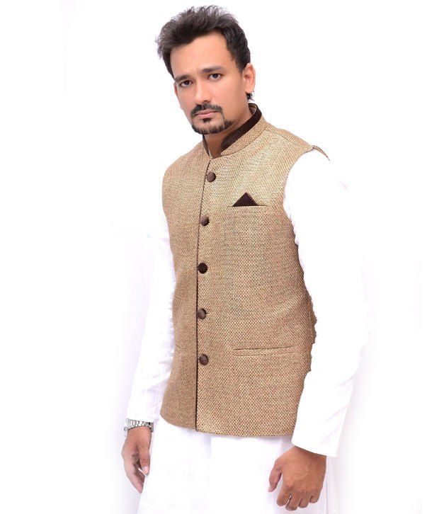 jute nehru jacket