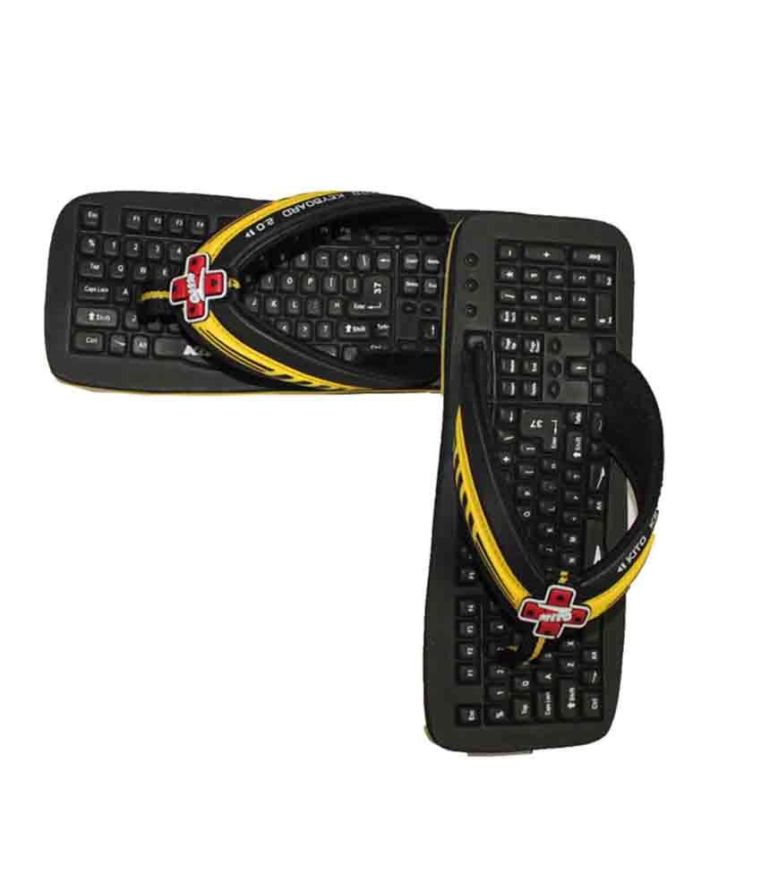 keyboard slippers