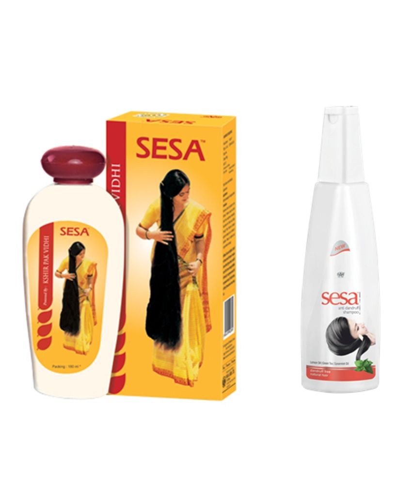 Sesa Hair Oil 180 Ml Sesa Anti Dandruff Shampoo 170 Ml Buy Sesa