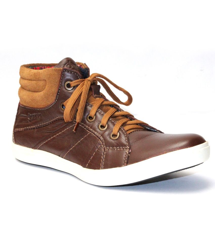 Guava Brown Smart Casuals Shoes - Buy Guava Brown Smart Casuals Shoes ...