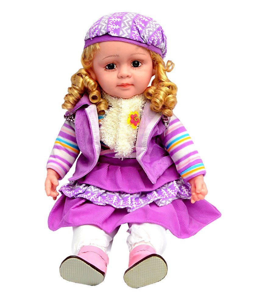 pink and purple doll