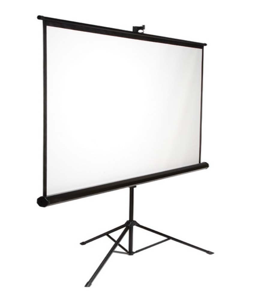 Buy Nechams Tripod Projector Screen 6ft X 4ft Or 84 Inch Online at Best ...