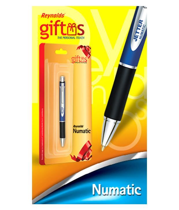 Reynolds Jetter Numatic Blue Pen Sets (Pack of 4) Buy Online at Best