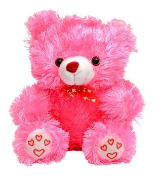 tiny pink teddy bear