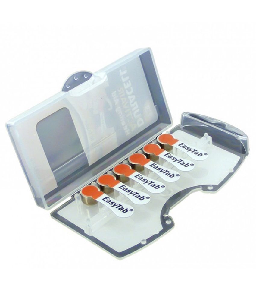 Duracell Activair Easytab Hearing Aid Batteries size 13 (60pcs./1box