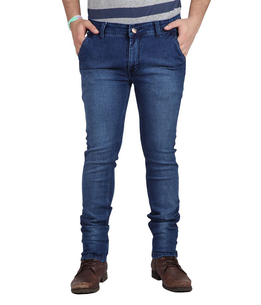 Indian Summer Blue Skinny Fit Jeans - Buy Indian Summer Blue Skinny Fit ...