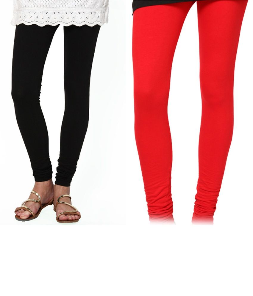 black leggings with red stripe down the side