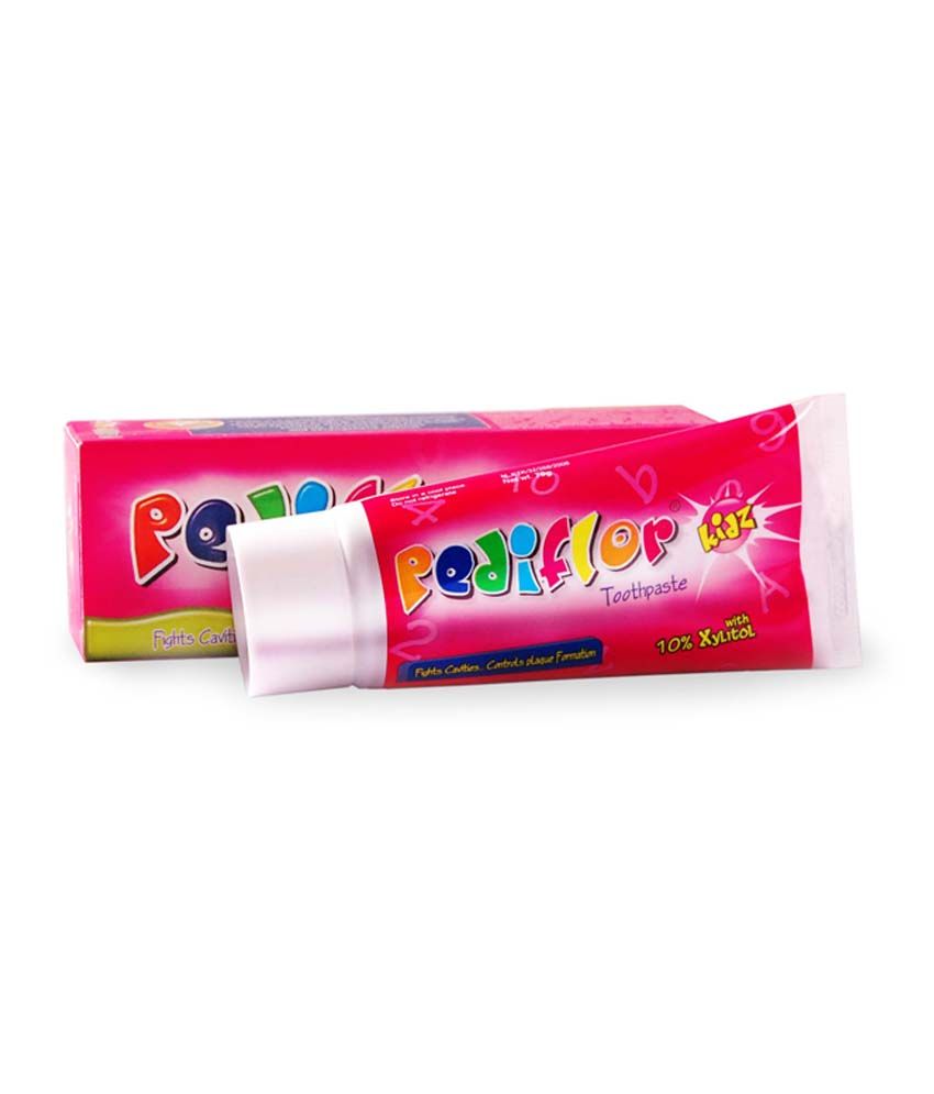 Pediflor Kidz - Bubble Gum Toothpaste 140 gm Pack of 2: Buy Pediflor ...