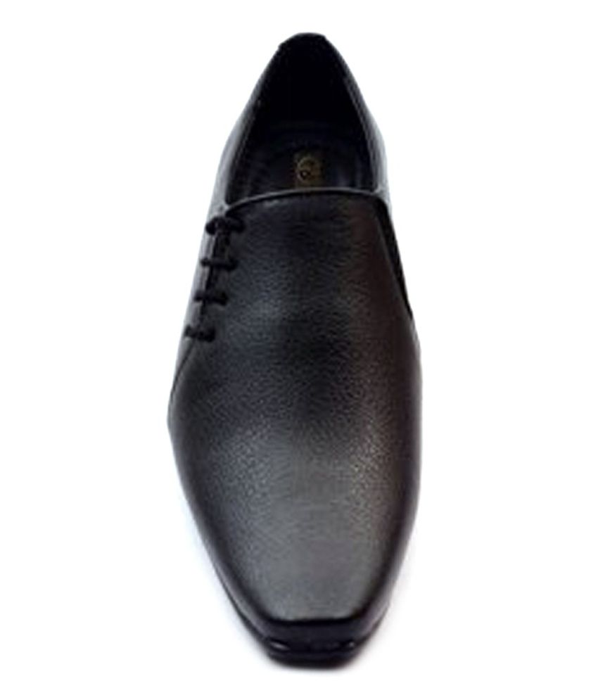 formal black shoes under 500
