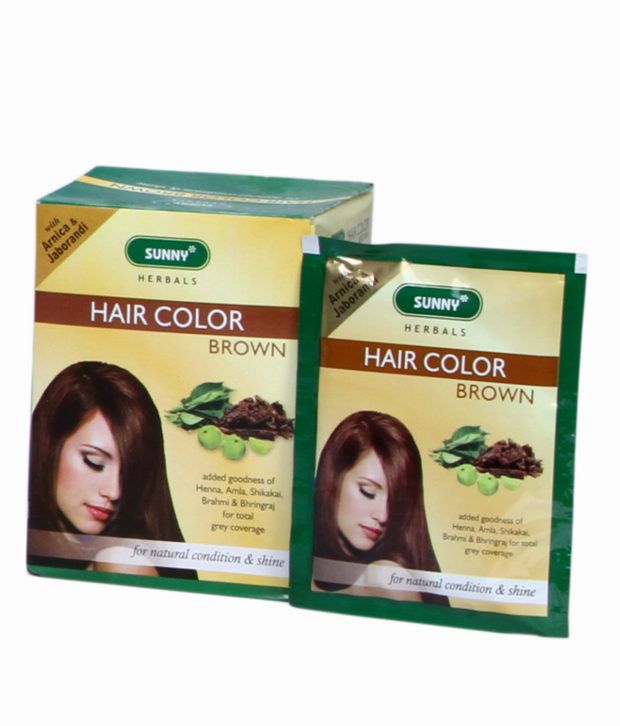 Baksons Herbal Hair Colour Brown Pack Of 12 Buy Baksons Herbal