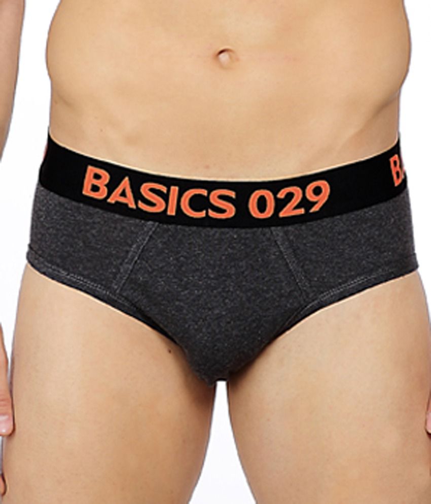 Basics Black Cotton Briefs Buy Basics Black Cotton Briefs Online at