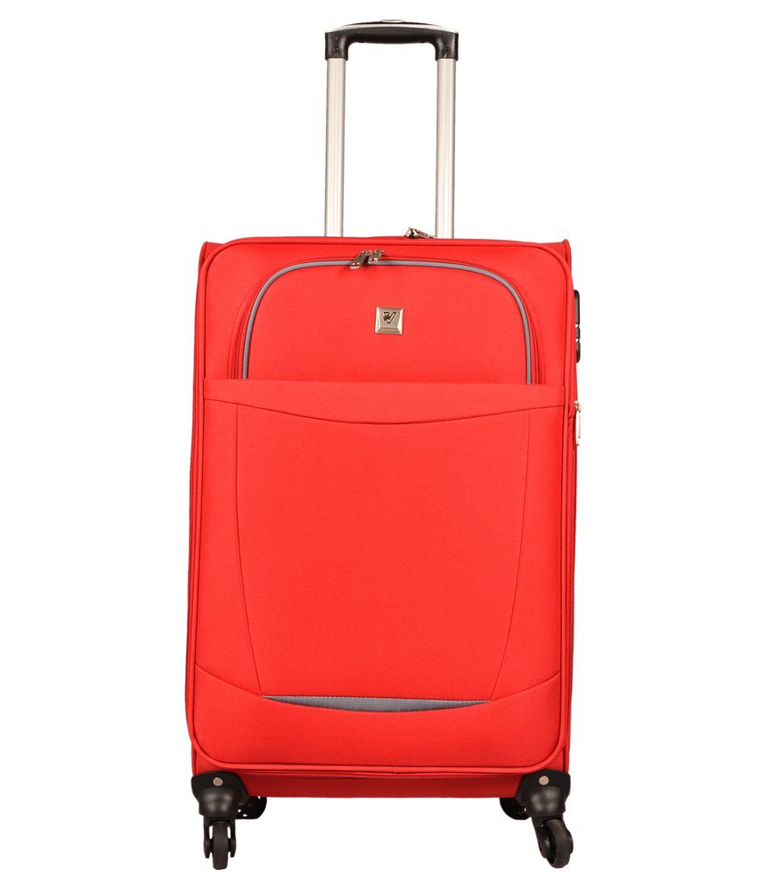 Verage 24 Inch Red 4 Wheels Upright Luggage - Buy Verage 24 Inch Red 4 ...