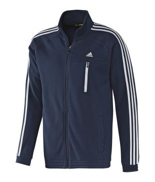 Adidas Blue Woollen Track Suit For Men 