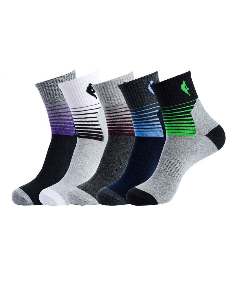 Nba Men Casual Socks Pack Of 5: Buy Online at Low Price in India - Snapdeal