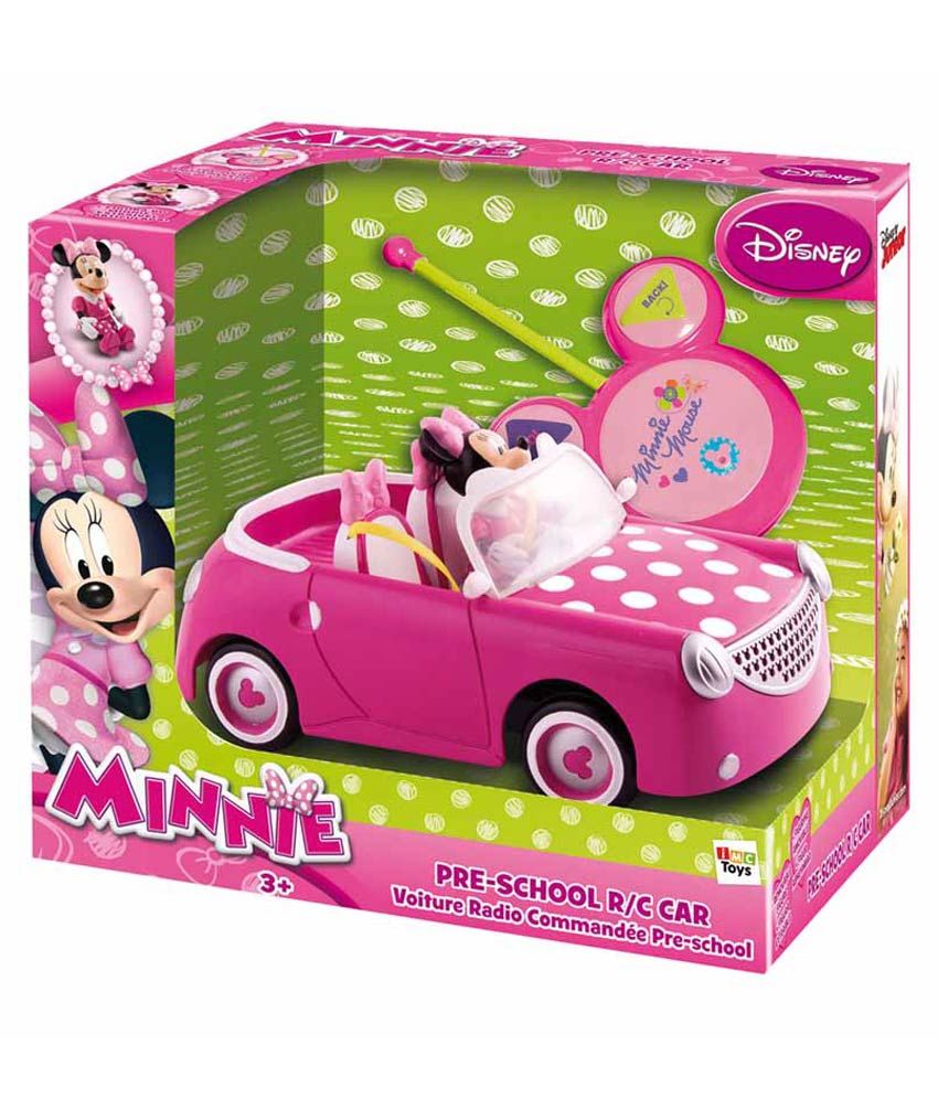imc minnie mouse's city fun rc car