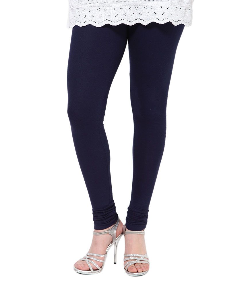Lux Lyra Navy Blue Churidar Legging 