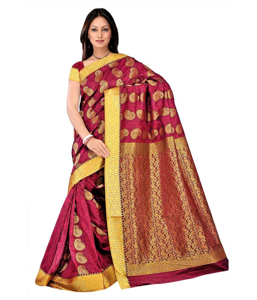 Varkala Combo Of 6 Kanchipuram Art Silk Sarees Buy Varkala Combo Of 6