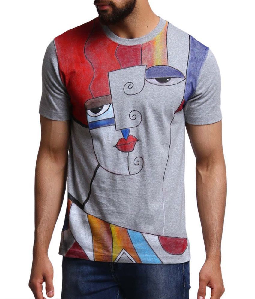 abstract mens shirt