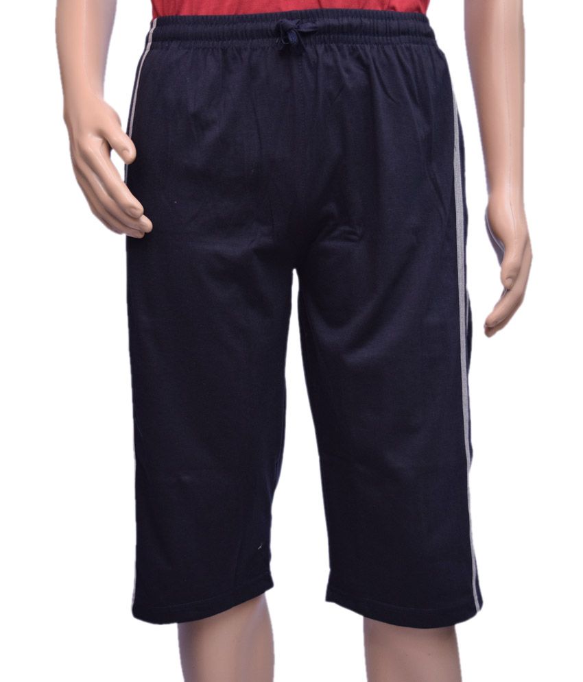     			British Terminal Navy Cotton Capri