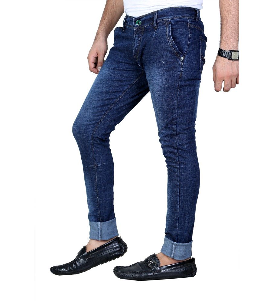 blue shade jeans