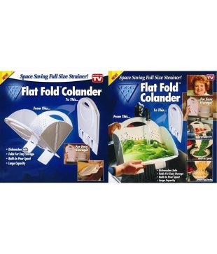 flat fold colander