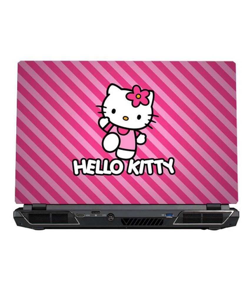 Skinshack Hello Kitty Pink Laptop  Skin 14 1 Inch Buy 